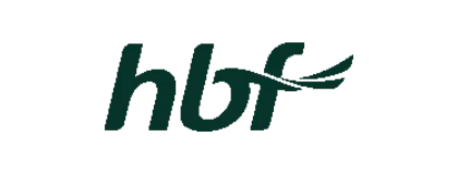 HBF health fund logo